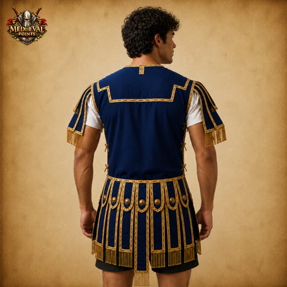 Medieval Subarmalis Gambeson – Padded Armor Tunic for LARP, Reenactment & Renaissance Fair Costume