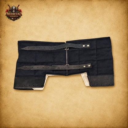 Medieval Cotton Arming Belt – Knight Armor Belt for LARP, SCA & Reenactment