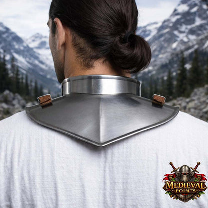 Medieval Gorget : Game of Thrones Armour , 18 Gauge Neck Gorget | HEMA LARP Reenactment Cosplay
