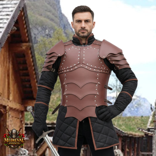 Leather Body Armour Chest Plate | Medieval LARP & Cosplay Armor