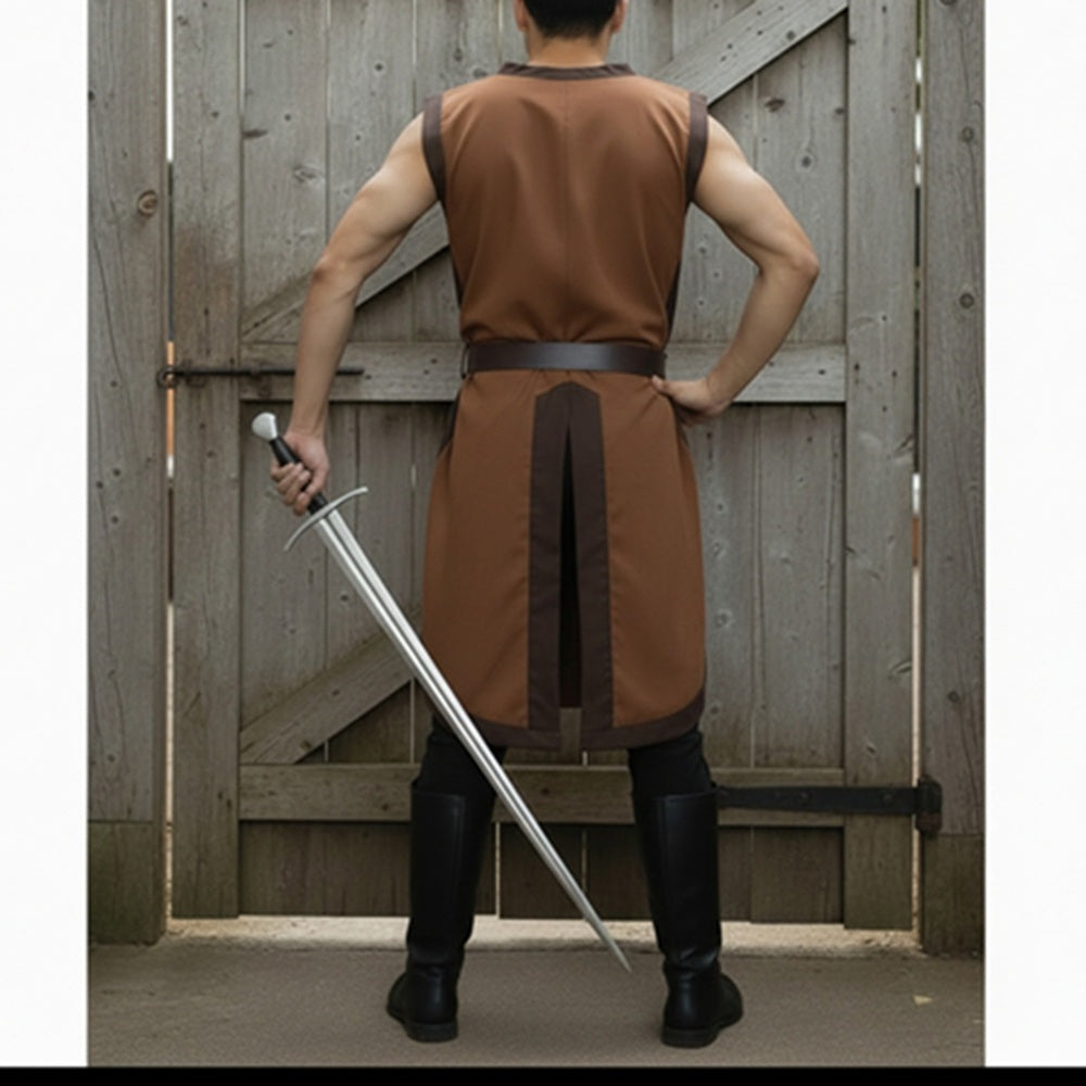 Embroidered Medieval Knight Tabard - Crusader Surcoat for LARP & Renaissance Faire