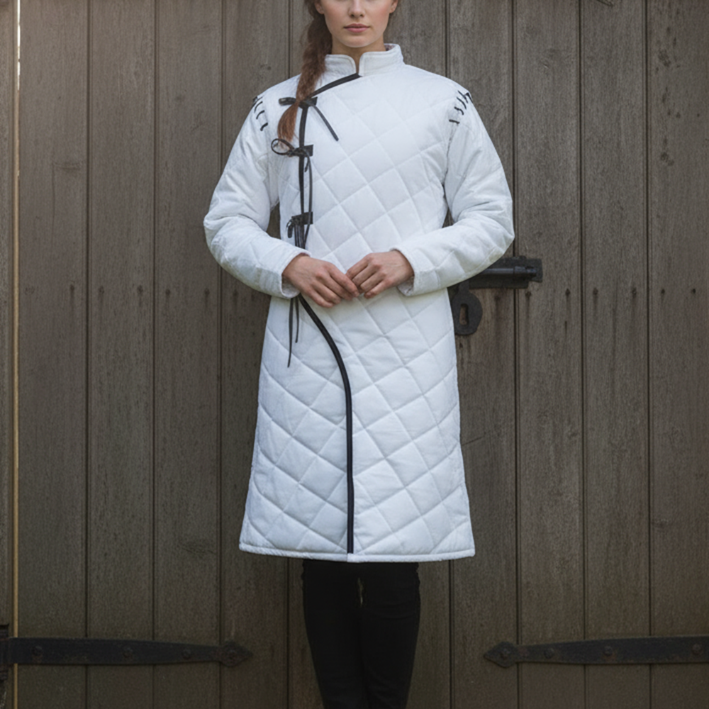 Handmade Gambeson: Medieval Padded Aketon Jacket - Renfaire Costume