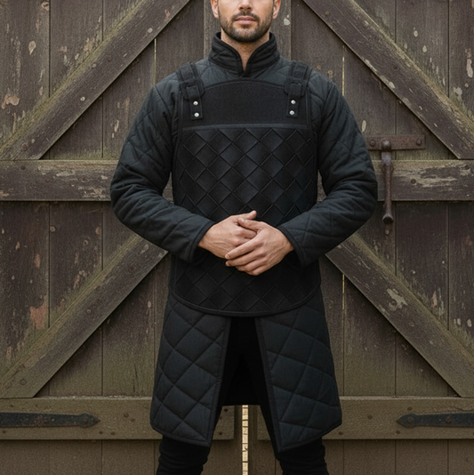 Leather Body, Ren faire Leather Costume , Brown Mercenary Armour