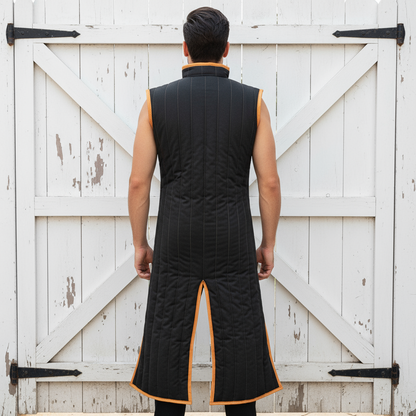 Medieval Sleeveless Gambeson Long Length | LARP & Halloween Costume