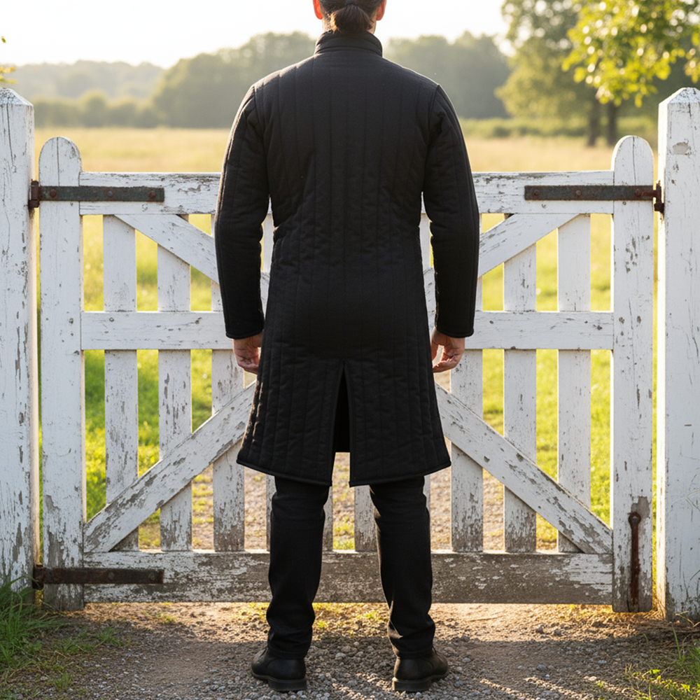 Medieval Gambeson Cotton: Padded Clothing Handmade Costume , Aketon Viking Jacket,