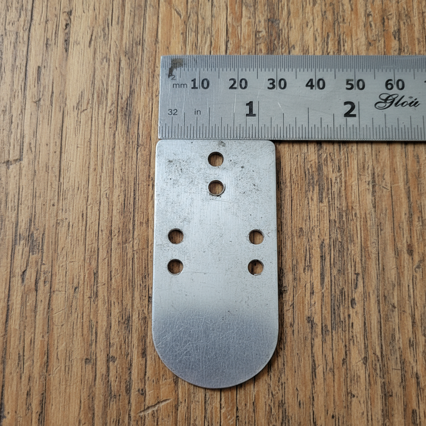 Aluminum Lamellar Armor Plates (Tombstone Style) types -16