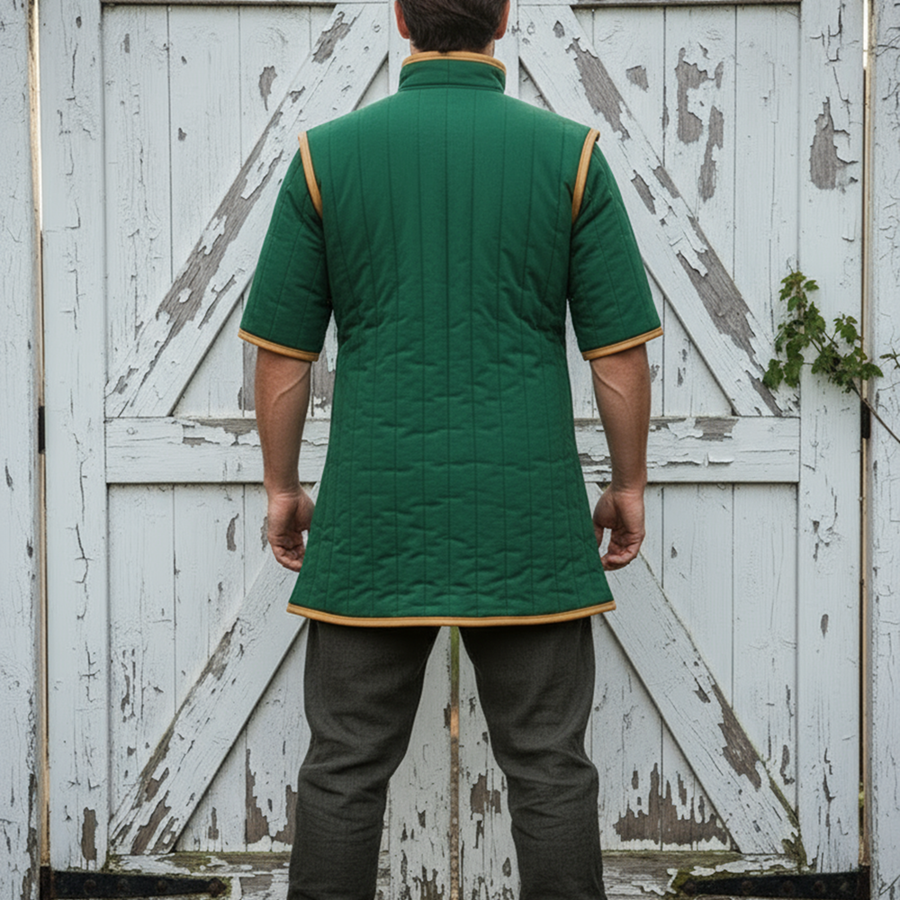 Medieval Gambeson Armour – Quilted Padded Costume , Renaissance Faire Dress