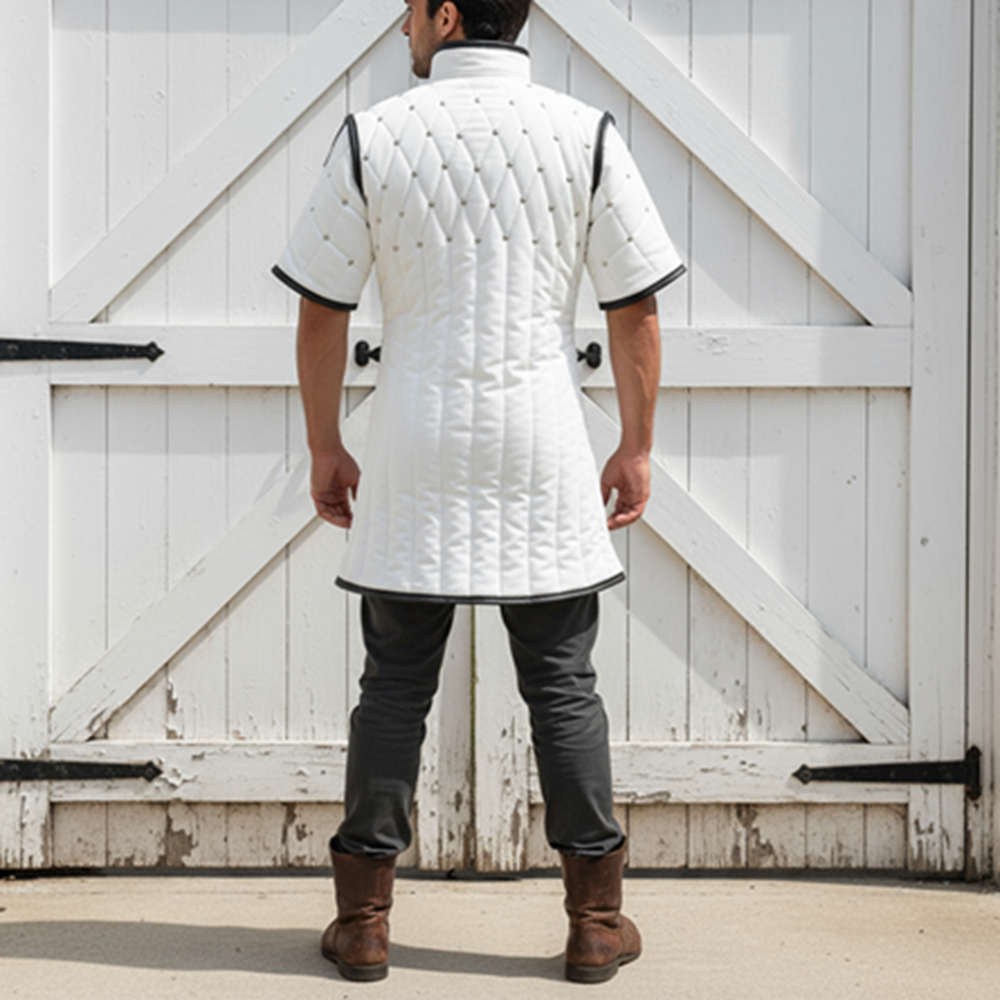 Medieval Gambeson Armour – Quilted Padded Costume , Renaissance Faire Dress