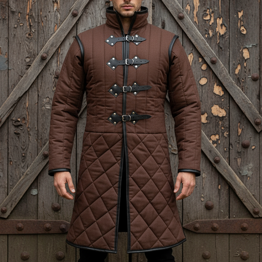 Gambeson Costume , Ren faire Gambeson Dress