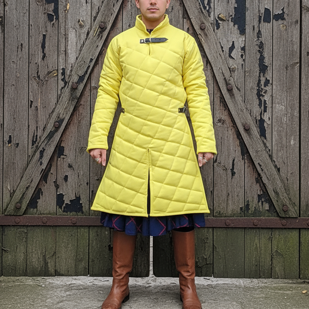 Medieval Costume | Grey Renaissance Gambeson
