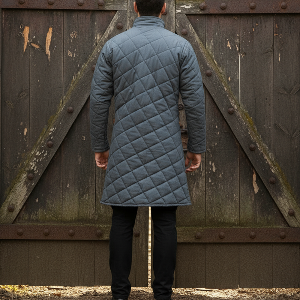Medieval Costume | Grey Renaissance Gambeson