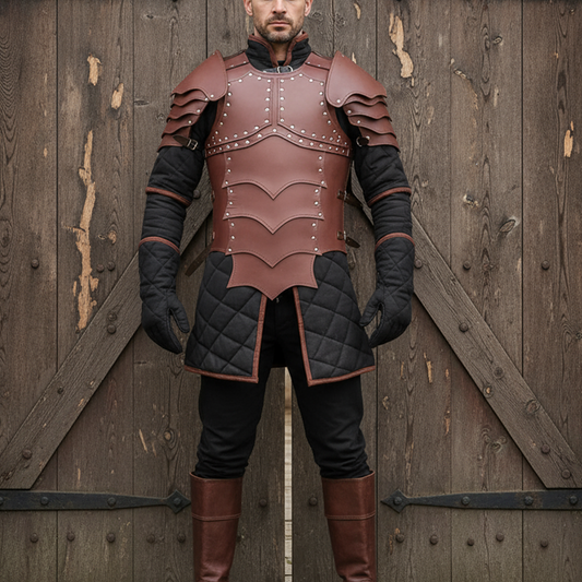 Leather Body Armour Chest Plate | Medieval LARP & Cosplay Armor