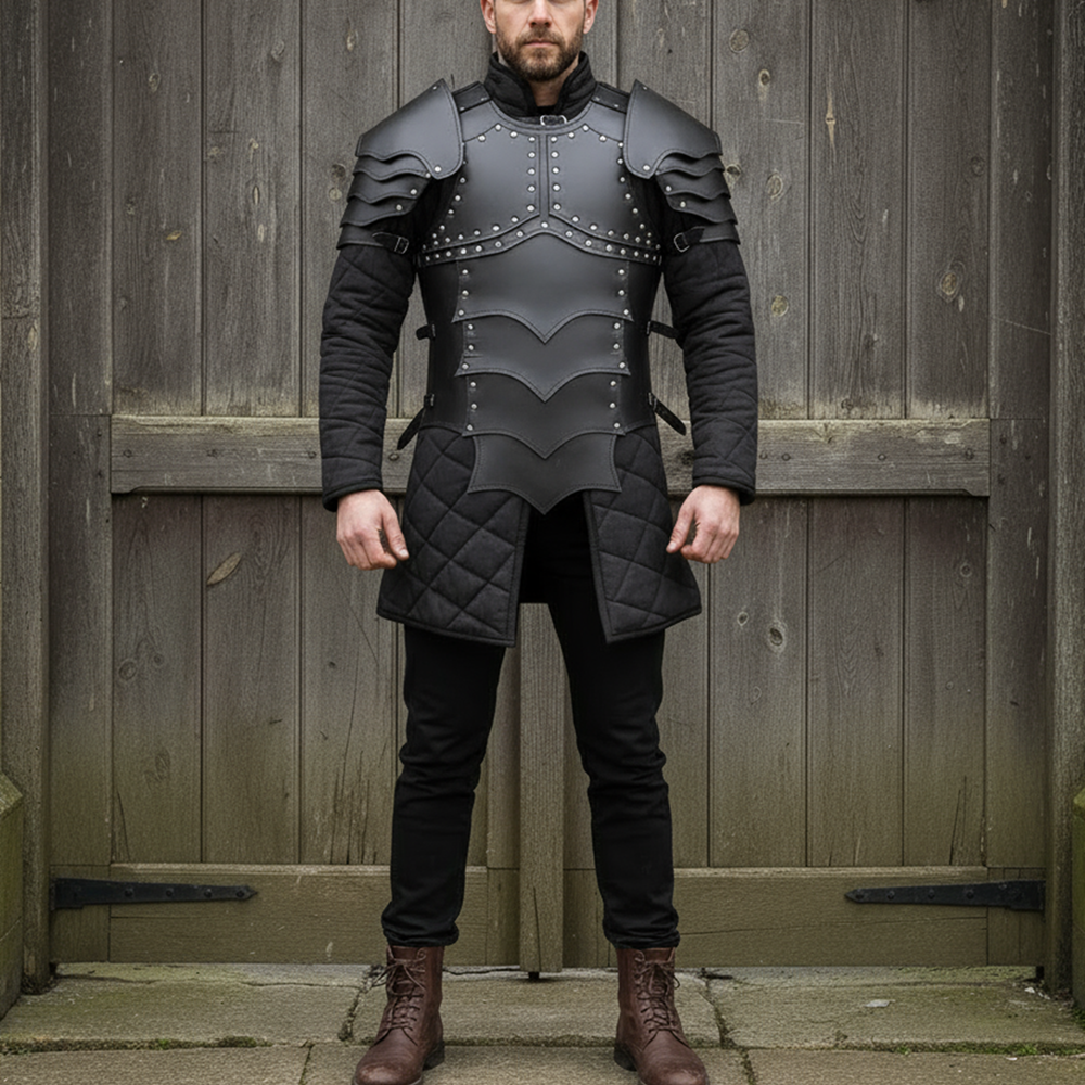 Leather Body Armour Chest Plate | Medieval LARP & Cosplay Armor