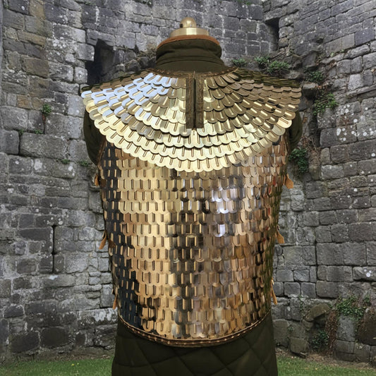Medieval Brass Scale Armor