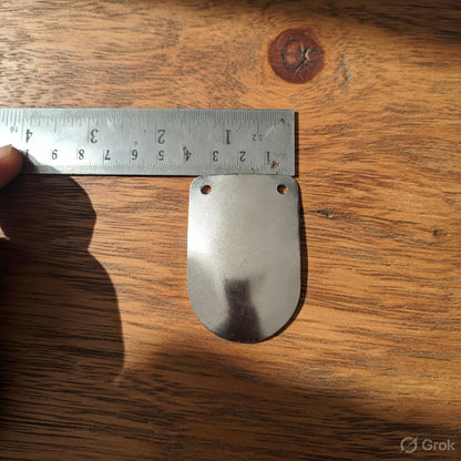 Viking Steel Lamellar Scales – Loose Armor Plates (5.8 x 3.8 cm) Types -6